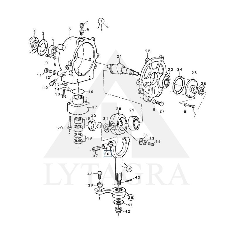 Įvorė NEW HOLLAND 709063