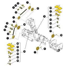 80417786 ELEVATORIAUS ZVAIG. NEW HOLLAND