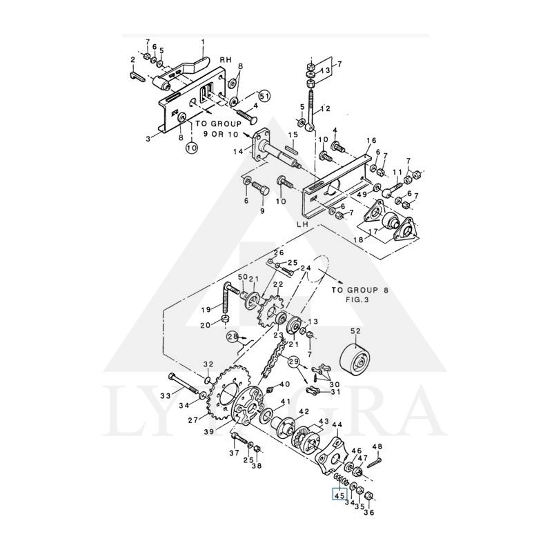 Spyruoklė NEW HOLLAND 80356822