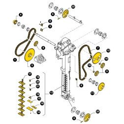 Elevatoriaus lopetėlė NEW HOLLAND 84443928 / 86547123