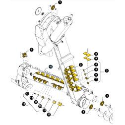 Grandinė elevatoriaus 84980082 VARP.ELEVAT. NEW HOLLAND