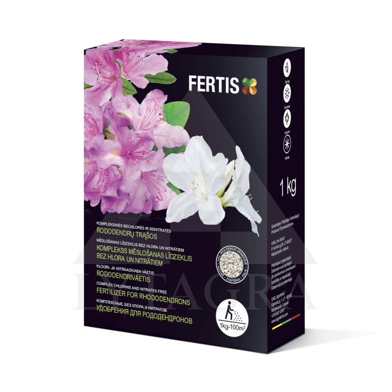 FERTIS kompleksinės trąšos rododendrams, be chloro ir nitratų, 1 kg