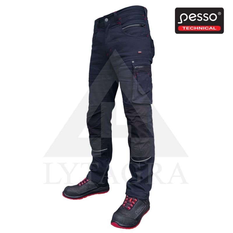 KELNĖS PESSO STRETCH MĖLYNOS C50