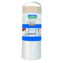 Uždanga HDPE KOMFORT 839007, 2.7 m x 17 m, 0.010 mm