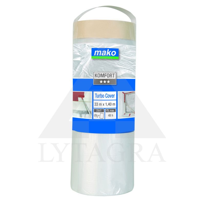 Uždanga HDPE KOMFORT 839007, 2.7 m x 17 m, 0.010 mm