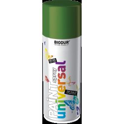 Universali aerozolinė emalė BIODUR, šviesiai žalia RAL6010, 400 ml