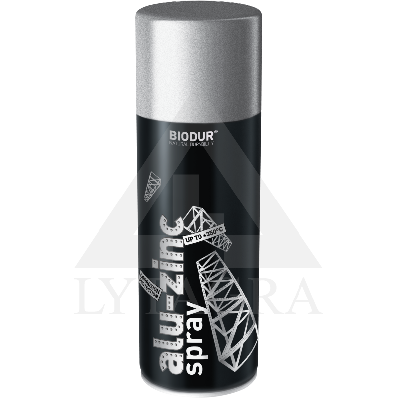 Cinko aerozolis BIODUR ALU-ZINC, 400 ml Cinko aerozolis BIODUR ALU-ZINC, 400 ml