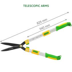 Teleskopinės 680-825 gyvatvorių žirklės Gruntek 295303813