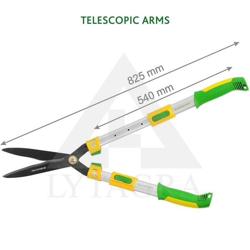 Teleskopinės 680-825 gyvatvorių žirklės Gruntek 295303813