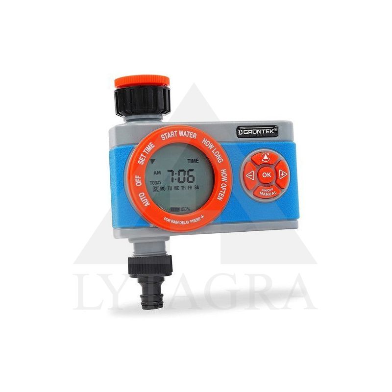 Laistymo žarnos elektr.laikmačio pistoletas  Gruntek 296225271
