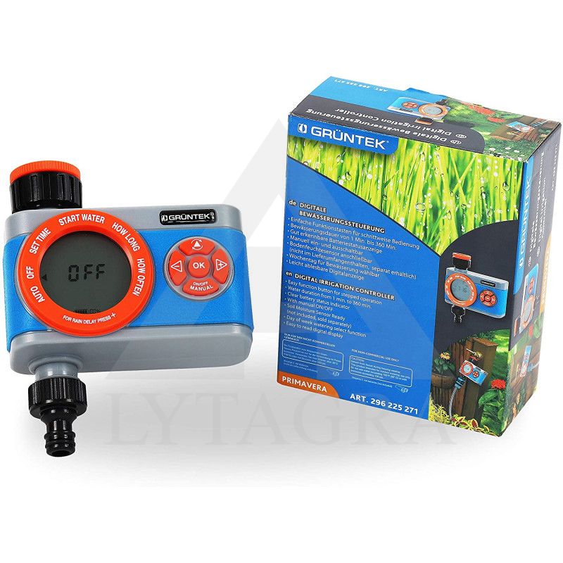 Laistymo žarnos elektr.laikmačio pistoletas  Gruntek 296225271