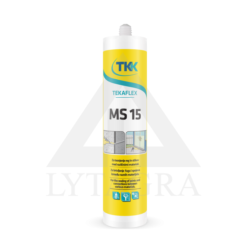 Silikoninis hermetikas TEKAFLEX MS 15, baltas, 290 ml