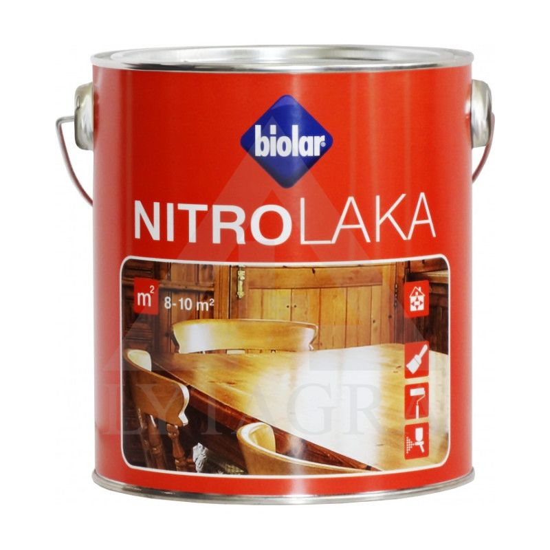 Nitrolakas BIOLAR, blizgus, 1 l