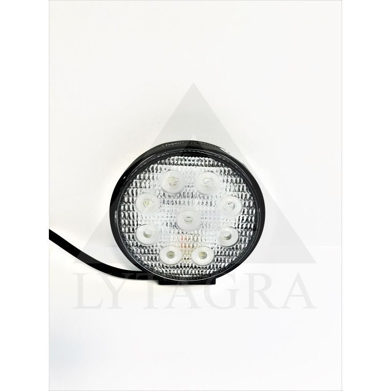 B139835 LED DARBINIS ZIBINTAS 27W (APVALUS)