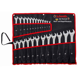 Kombinuotų veržliarakčių rinkinys 25 vnt Schmith SQKPO-03