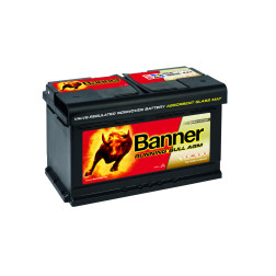Banner AGM 80Ah 800A RUNNING BULL akumuliatorius 12V 315x175x190mm