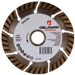 Diskas deimantinis DELAWAR Turbo D125