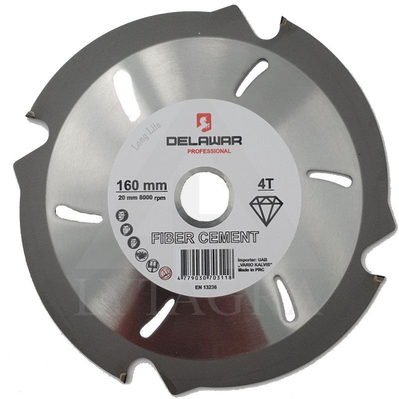 Diskas cemento plokštei DELAWAR D190x30,