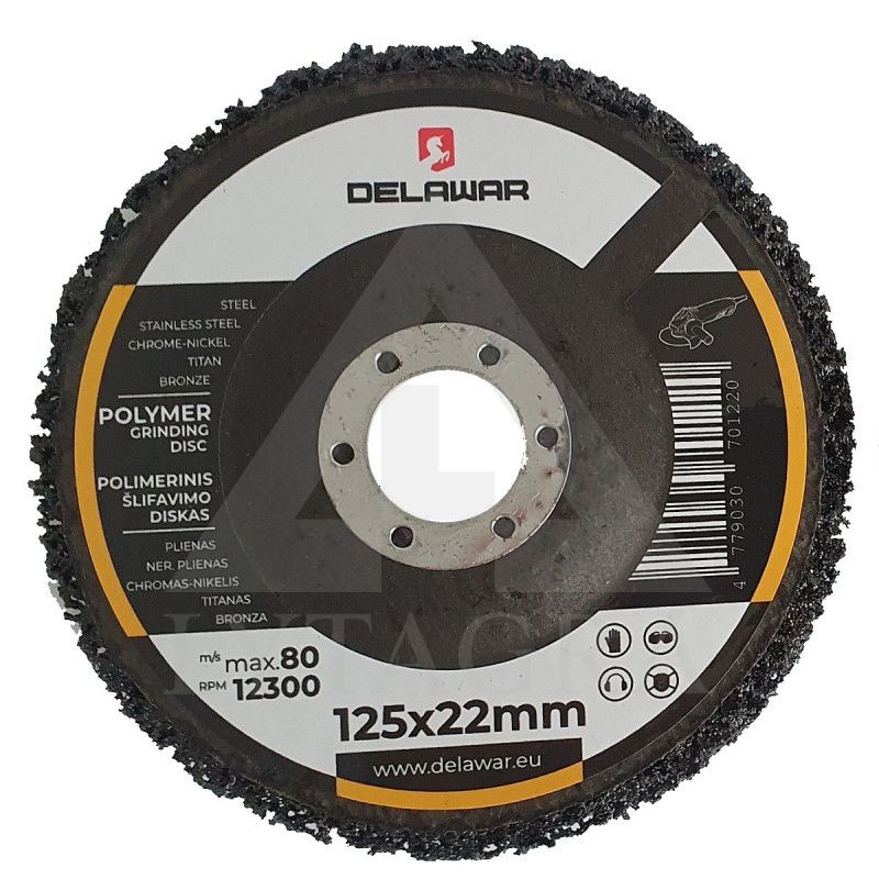 Diskas šlifavimui DELAWAR Poli-Black D125