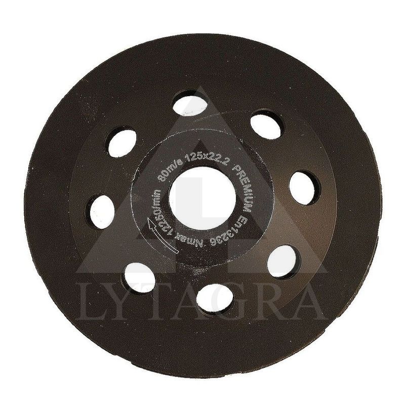 Lėkštė deimantinė šlifavimui DELAWAR Double D125 Lėkštė deimantinė šlifavimui DELAWAR Double D125