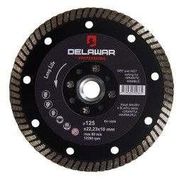 Diskas deimantinis DELAWAR Turbo D125  M14