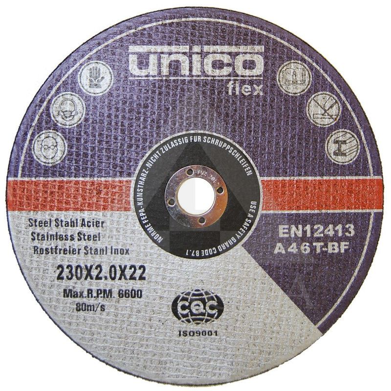 Diskas metalo pjovimui UNICO 400x3.4x32