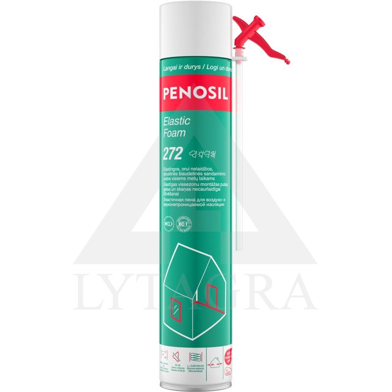 Penosil Elastic Foam 272 šiaudelinės sandarinimo putos 750 ml