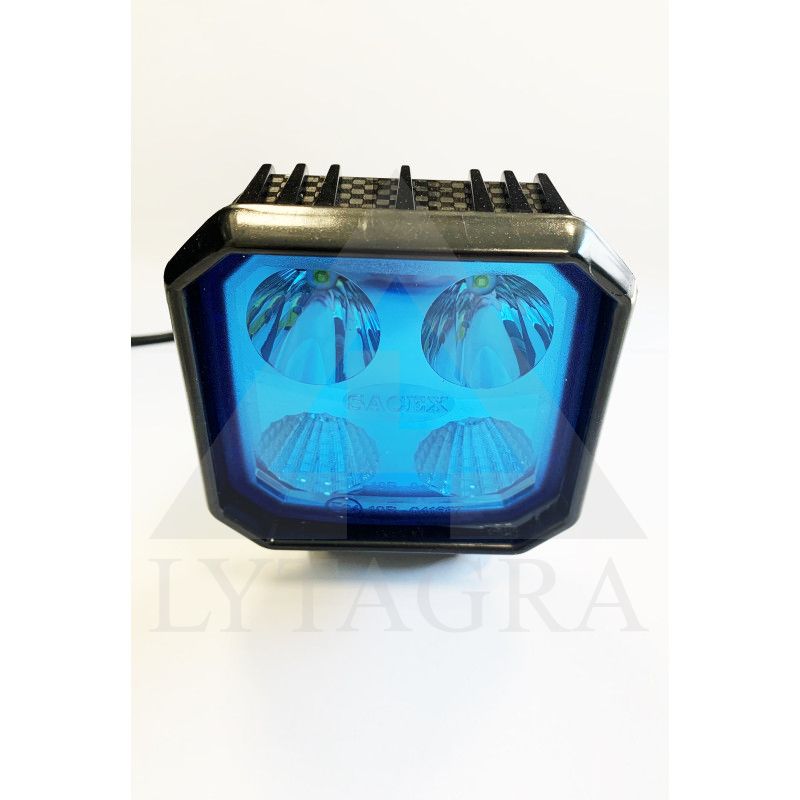 B140441 LED DARB. ZIBINTAS 9W MELYNAS (PURKSTUVUI)