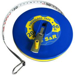 Ruletė S&amp R 422920013, 20m 13mm