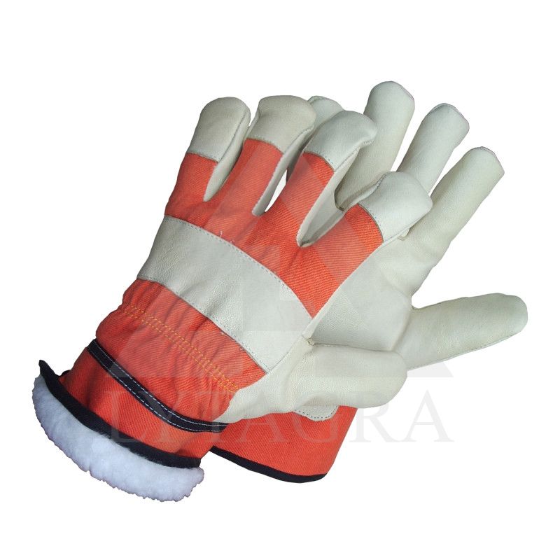 ŽIEMINĖS KIAULĖS ODOS PIRŠTINĖS