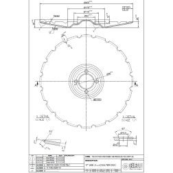 C 534671 466947 DISKAS VADERSTAD CARRIE 450x5MM 4S466947 / 53-3696