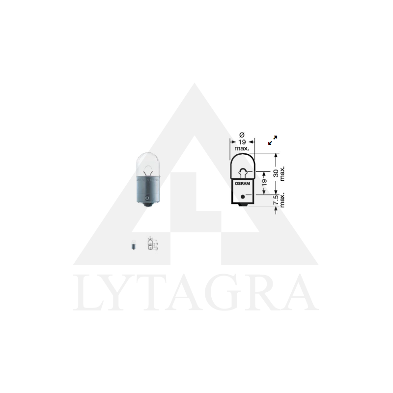 16899290 / 10857790 LEMPUTĖ 5V 1KONTAKTO