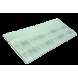 Tinklelis abrazyvinis P150 105x280mm (baltas) 5 vnt.