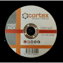 DAA Inox 125x1x22 WA 60 TBF F41 80m/s Cortex
