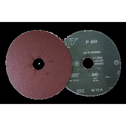 Diskas fibro 2A-X P120 125x22mm Sait