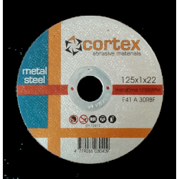 DAA Metalui 125x1x22 A 30 RBF F41 80m/s Cortex