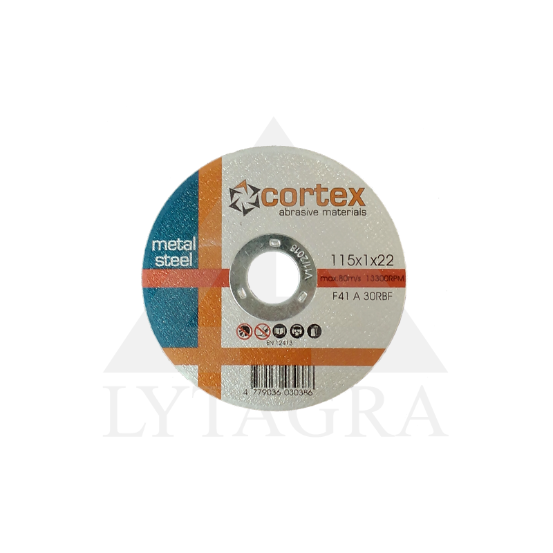 DAA Metalui 115x1x22 A 30 RBF F41 80m/s Cortex
