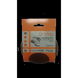 Diskas kibus Cortex P150 125mm ( 5 vnt )