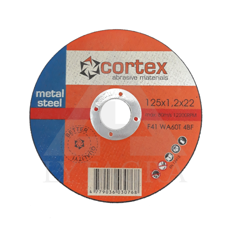 DAA Met 125x1.2x22 WA 60T 4BF F41 80m/s Cortex BQ