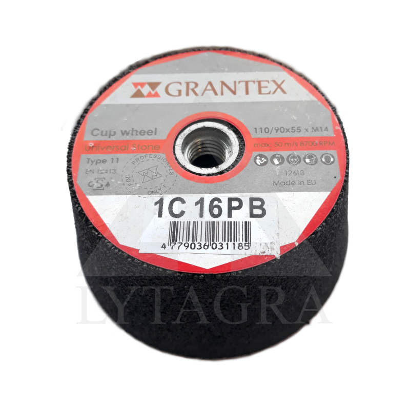 PŠ Betonui 110/90x55xM14 C36 Grantex 50m/s