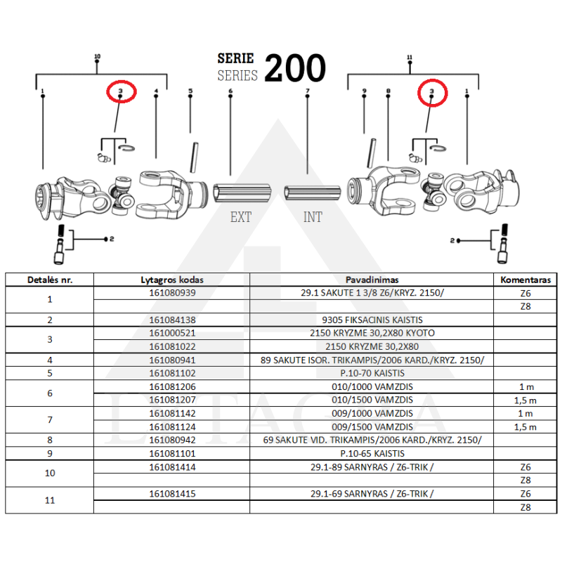 2150 KRYZME 30,2X80 KYOTO