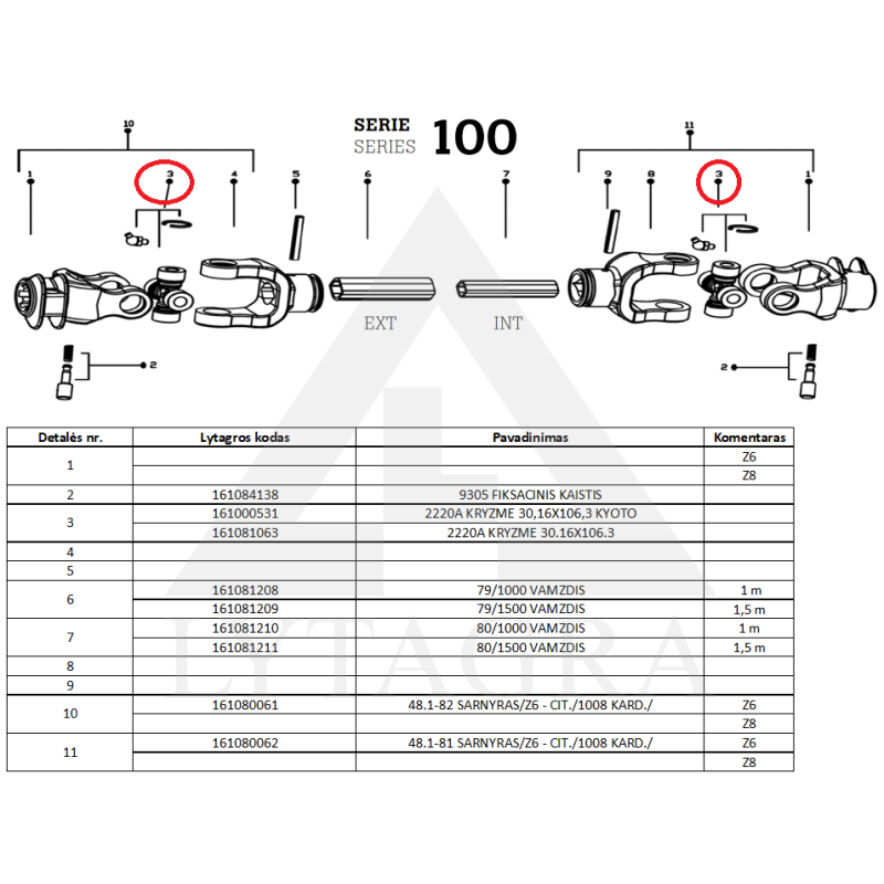 2220A KRYZME 30,16X106,3 KYOTO