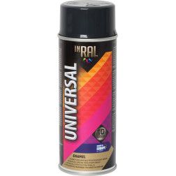 Aeroziliniai dažai INRAL UNIVERSAL RAL7016, Antracito pilka, blizgūs