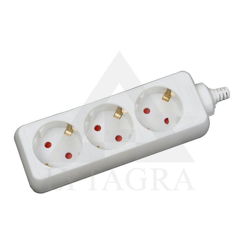 Ilgiklis Stromtec YL-2112, 1.5 m 3 kišt.lizdai + įžeminimas