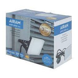 Prožektorius LED AIRFLOOD, juodas, IP44, 20W/840, 1600lm, AIRAM