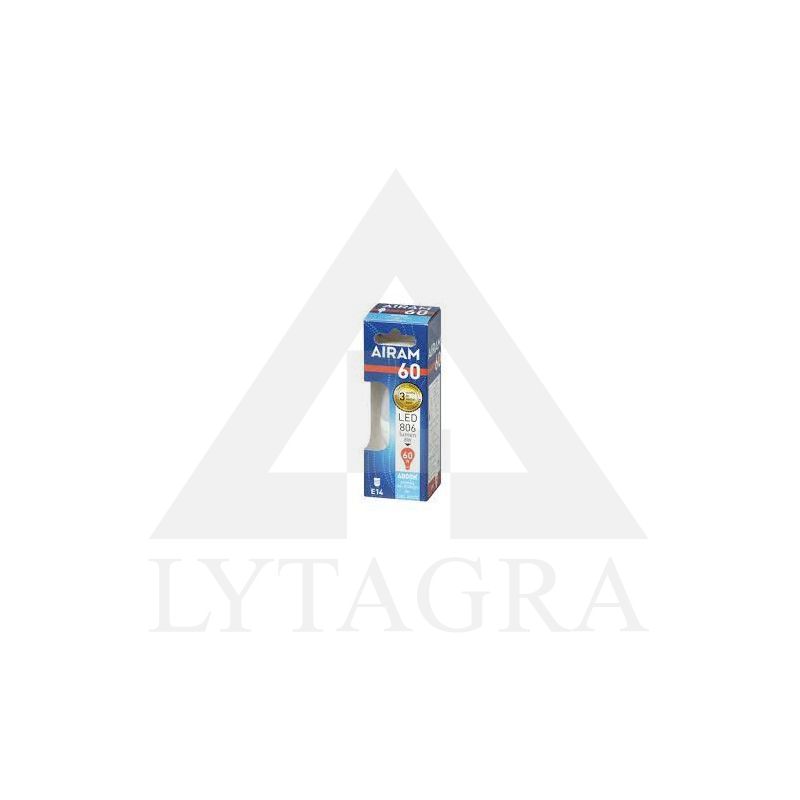 Lemputė LED žvakutė C38, E14, 8W/840, 806lm, AIRAM