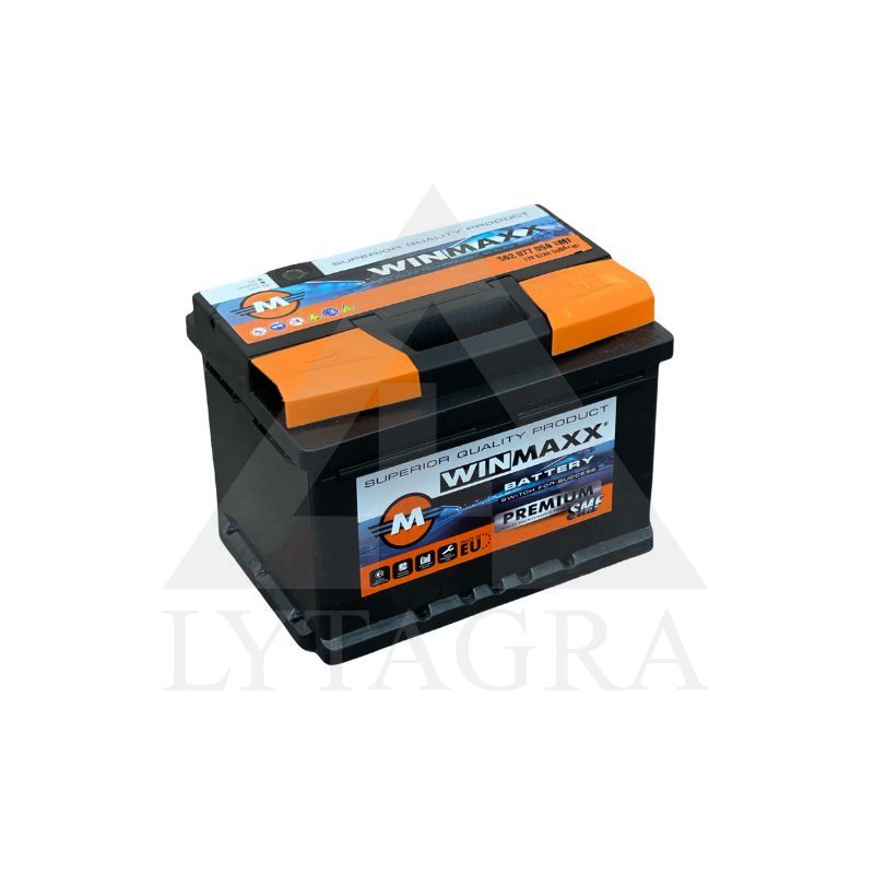 Akumuliatorius Winmaxx 12 V / 60 Ah / 480 A / R+