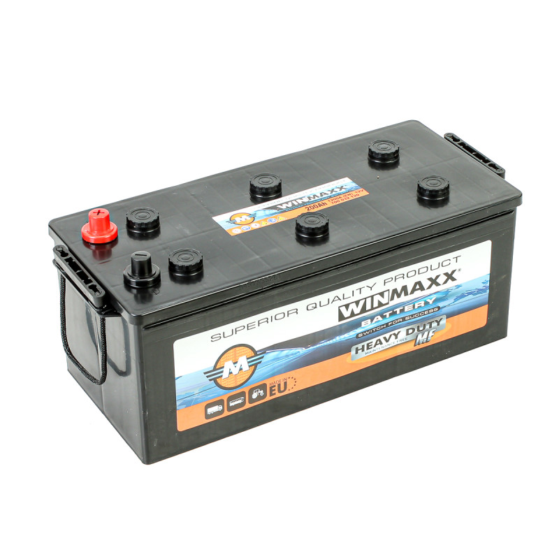 Akumuliatorius Winmaxx 12 V / 200 Ah / 1200 A / L+