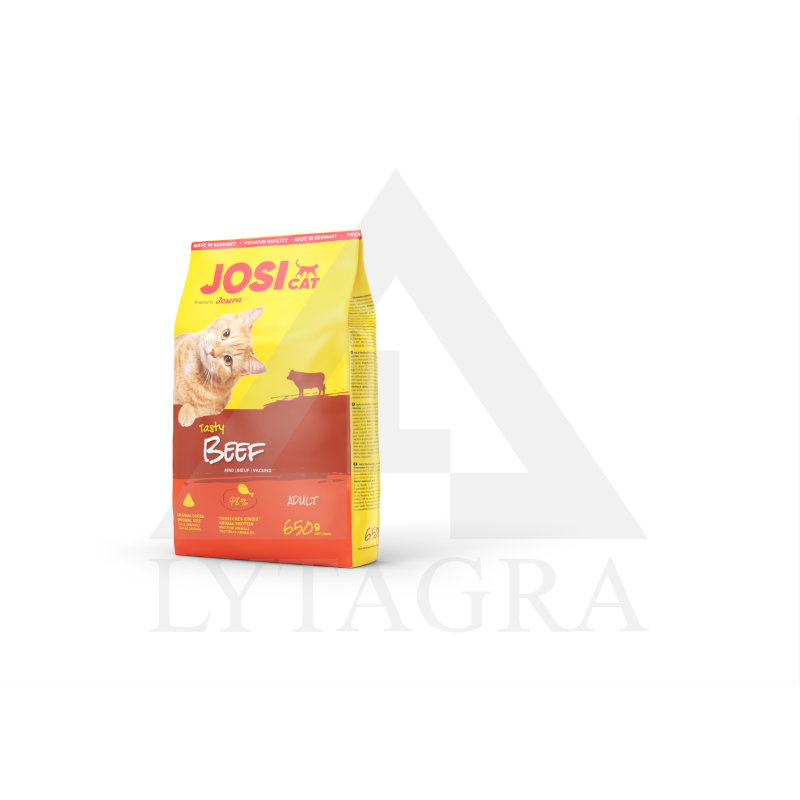 Pašaras katėms Josicat Tasty su jautiena 650 g JOS0402