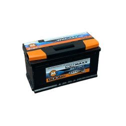Akumuliatorius Winmaxx 12 V, 100 Ah, 840 A, pliusas dešinėje